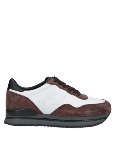 Hogan Sneakers In Brown