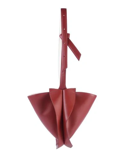 Giaquinto Shoulder Bag In Maroon