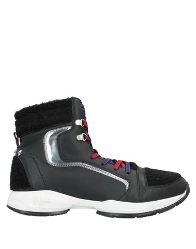 A.testoni Sneakers In Black