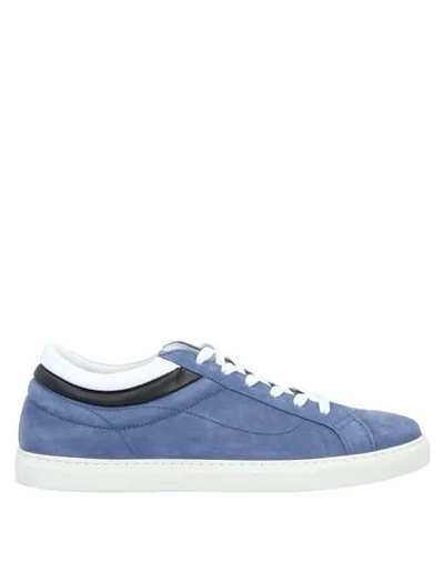Dondup Sneakers In Slate Blue