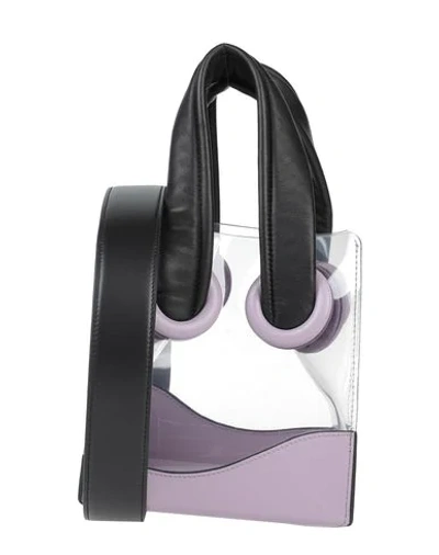 Boyy Woman Handbag Light Purple Size - Pvc - Polyvinyl Chloride, Soft Leather