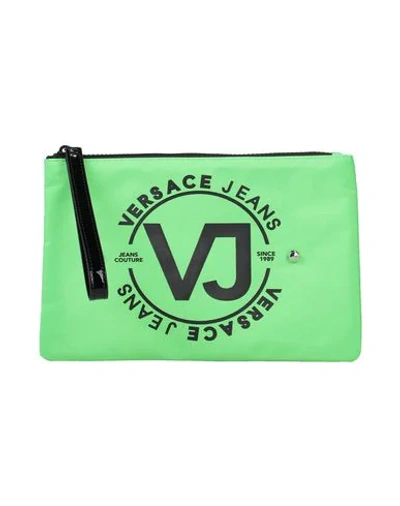 Versace Jeans Handbag In Acid Green