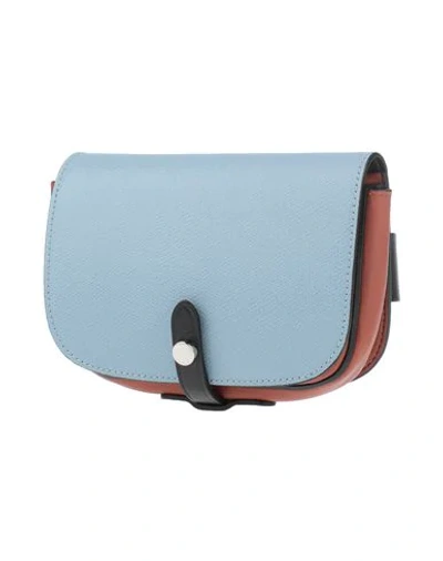 Liviana Conti Backpack & Fanny Pack In Sky Blue