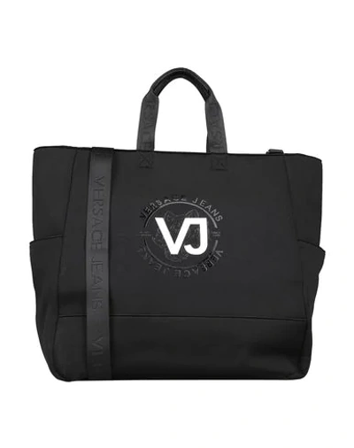 Versace Jeans Handbag In Black