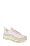 Nike Women's Air Max 97 Casual Sneakers From Finish Line In Barely Rose/ Fossil Stone