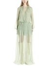 AMIRI AMIRI RUFFLED MAXI DRESS