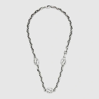 Gucci Interlocking G Long Chain Necklace In Undefined