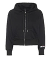 ADAM SELMAN SPORT COTTON-BLEND HOODIE,P00481739