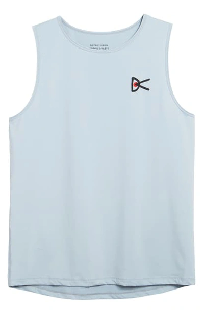 District Vision Air-wear Performance Tank In Black