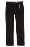 Gramicci Nn Stretch Cotton Twill Pants In Black