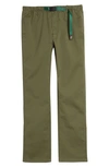 Gramicci Nn-pants Cotton-blend Twill Trousers In Olive