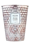 VOLUSPA ROSES TWO-WICK TIN TABLE CANDLE, 26 oz,5331
