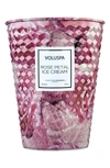 VOLUSPA ROSES TWO-WICK TIN TABLE CANDLE, 26 OZ,5331