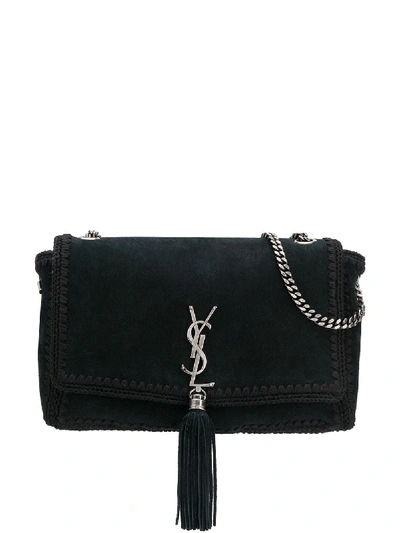 Saint Laurent Kate Shoulder Bag In Black