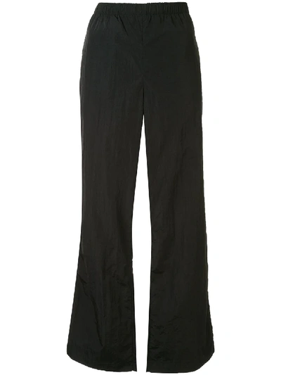 Our Legacy Slip-on Wide Leg Trousers In Black