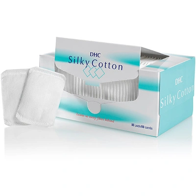 Dhc Silky Cotton Cosmetic Pads (80 Pack)