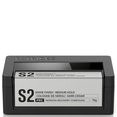 Patricks S2 Shine Finish Medium Hold Styling Product 75g In Colorless