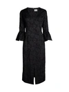 ERDEM ST. JACQUARD FILCOUPE FLORAL LACE SHEATH DRESS,0400012511161