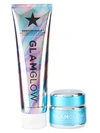 GLAMGLOW ULTIMATE DUO CLEANSE + HYDRATE 2-PIECE SET,0400012687390