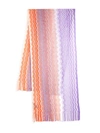 MISSONI CHEVRON-KNIT FRINGED SCARF,0400012220264