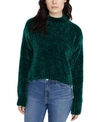 SANCTUARY CHENILLE MOCK-NECK SWEATER