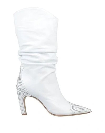 Aldo Castagna Boots In White