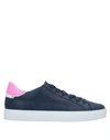 CRIME LONDON CRIME LONDON WOMAN SNEAKERS MIDNIGHT BLUE SIZE 10 SOFT LEATHER,11867342RT 5