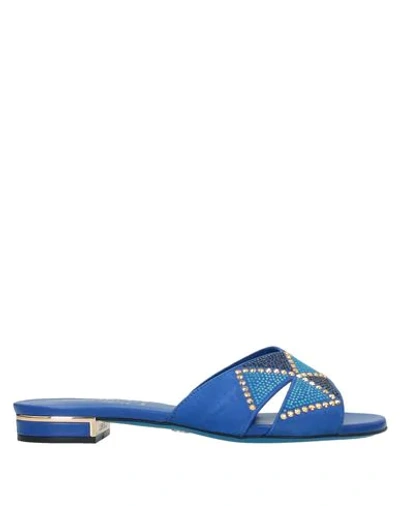 Loriblu Sandals In Bright Blue