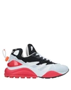 F_wd Low-top Colour Block Sneakers In Black