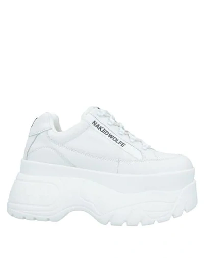 Naked Wolfe Sneakers In White