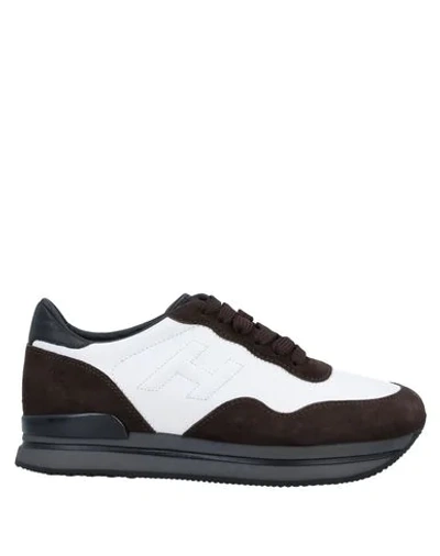 Hogan Sneakers In Brown