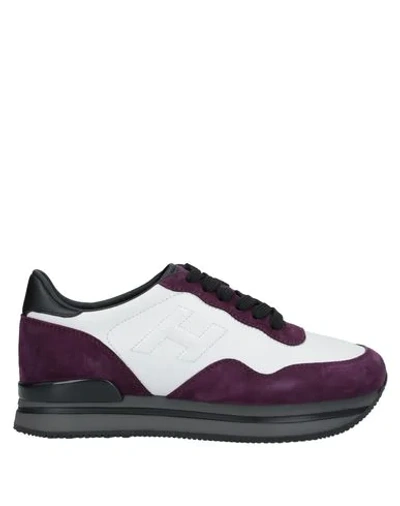 Hogan Sneakers In Purple