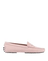Tod's Loafers In Light Pink