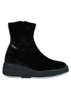 Ruco Line Ankle Boots In Black