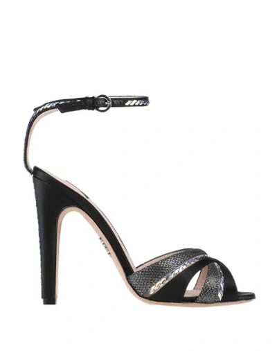 Rodo Sandals In Black