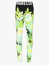 MONCLER 8 MONCLER RICHARD QUINN HIGH WAIST FLORAL LEGGINGS,8H70000809JK15404467