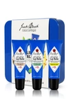 JACK BLACK FULL SIZE INTENSE THERAPY LIP BALM SPF 25 SUNSCREEN SET,3116