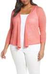 Nic + Zoe 4-way Lightweight Cardigan In Sedona