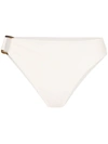 ANEMONE ASYMMETRIC TORTOISE-BUCKLE BIKINI BOTTOMS