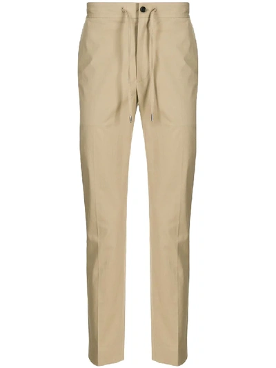 Theory Hunter Slim-fit Trousers In Neutrals