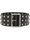 SAINT LAURENT MICRO STUDDED BELT