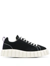 Eytys Odessa Low-top Canvas Sneakers In Black