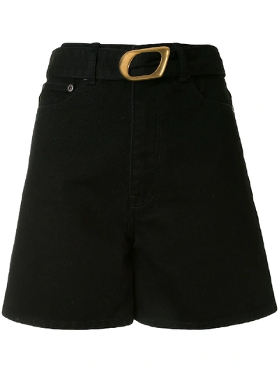 Magda Butrym Shorts Mit Gürtel In Black