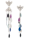 ISABEL MARANT MULTI-PENDANT DROP EARRINGS