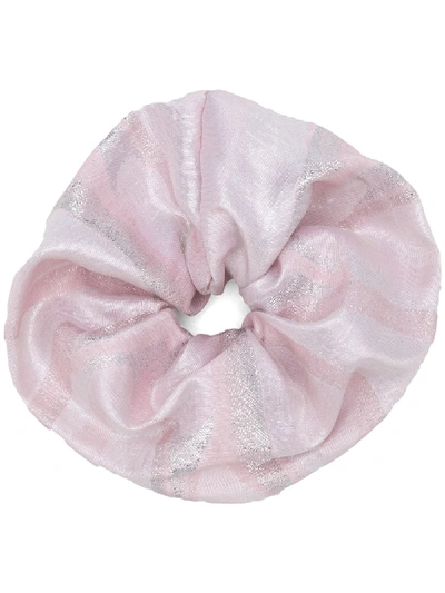 Atu Body Couture Silk Scrunchie In Pink