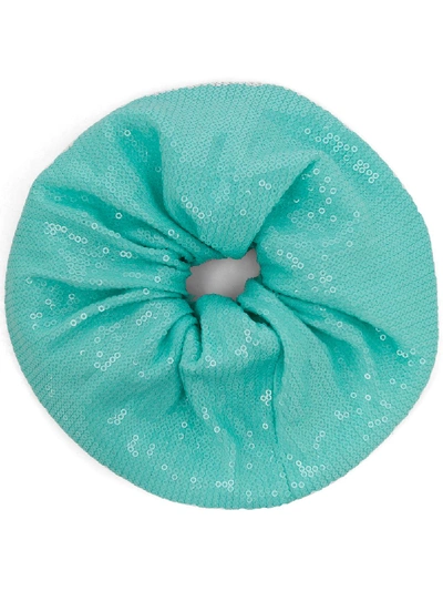 Atu Body Couture Sequinned Hair Tie In Blue