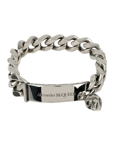 Alexander Mcqueen Bracelet In Silver