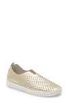 ILSE JACOBSEN TULIP 139 PERFORATED SLIP-ON SNEAKER,TULIP 3576