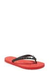 CHRISTIAN LOUBOUTIN LOUBI GOMME FLIP FLOP,1201319