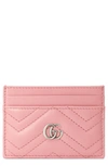 GUCCI GG QUILTED LEATHER CARD CASE,443127DTDXP
